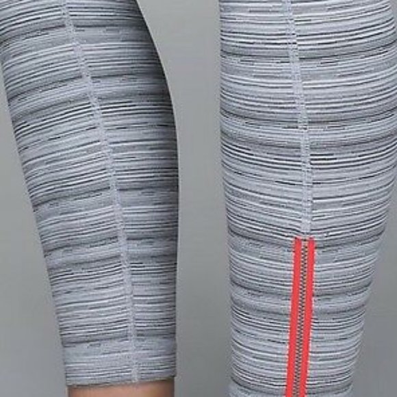 Lululemon Silver Fox High Times Pant Coral Zipper - Picture 7 of 7